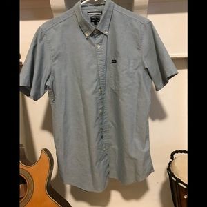 Men’s RVCA button down, size Medium.